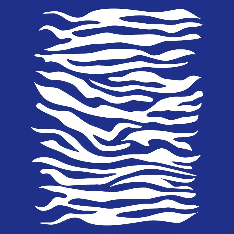 Zebra pattern white