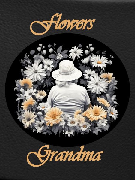 Flowers Grandma farbig