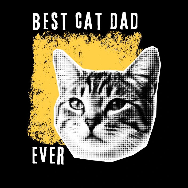 Premium Best Cat Dad Evere