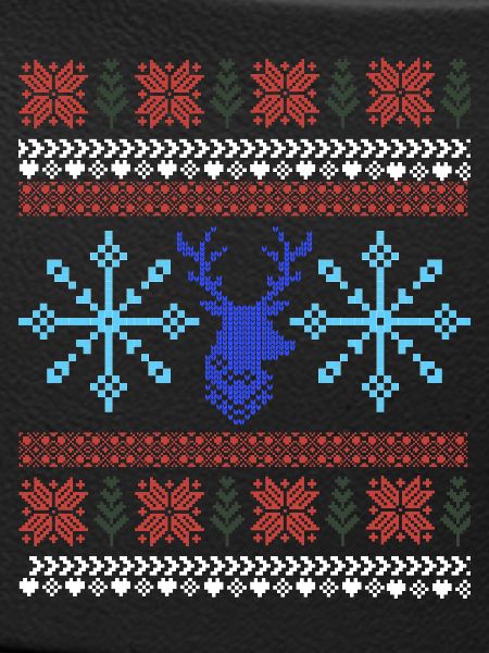 Pixel Weihnachtsmuster