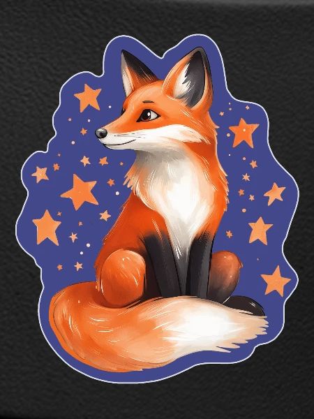Fuchs und Sterne