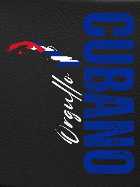 Cuban pride, vertical design