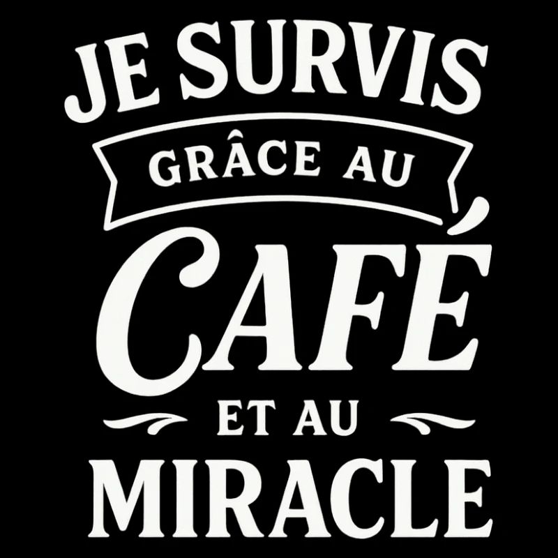 Survie grâce au café et miracle