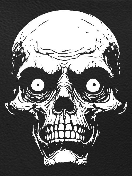 Psycho Skull Graphic