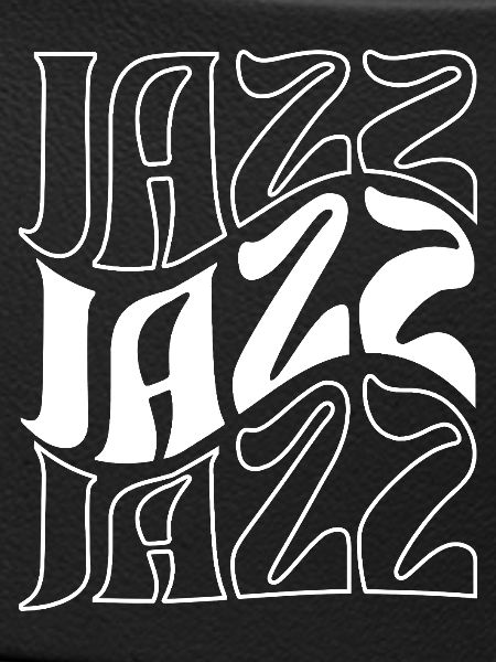 Silhouette en gras de Jazz