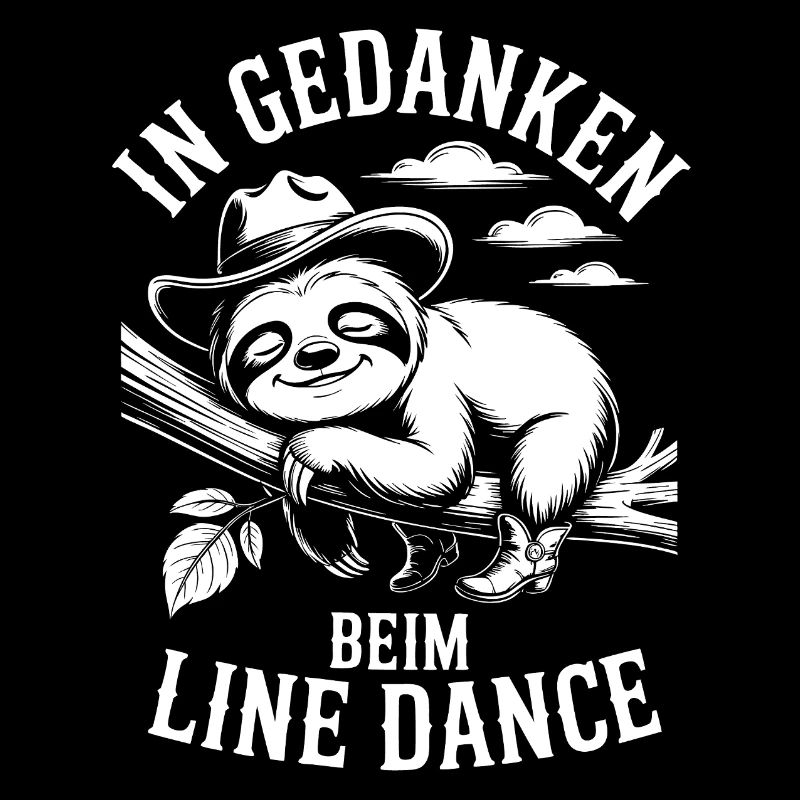 Faultier träumt von Line Dance
