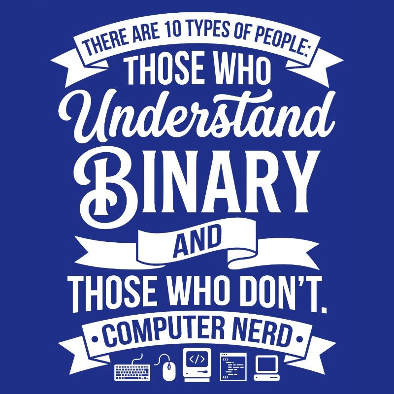 Binärversteher: Nerd-Spruch Shirt