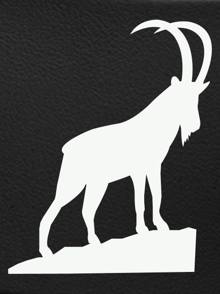 Alpenbock Silhouette