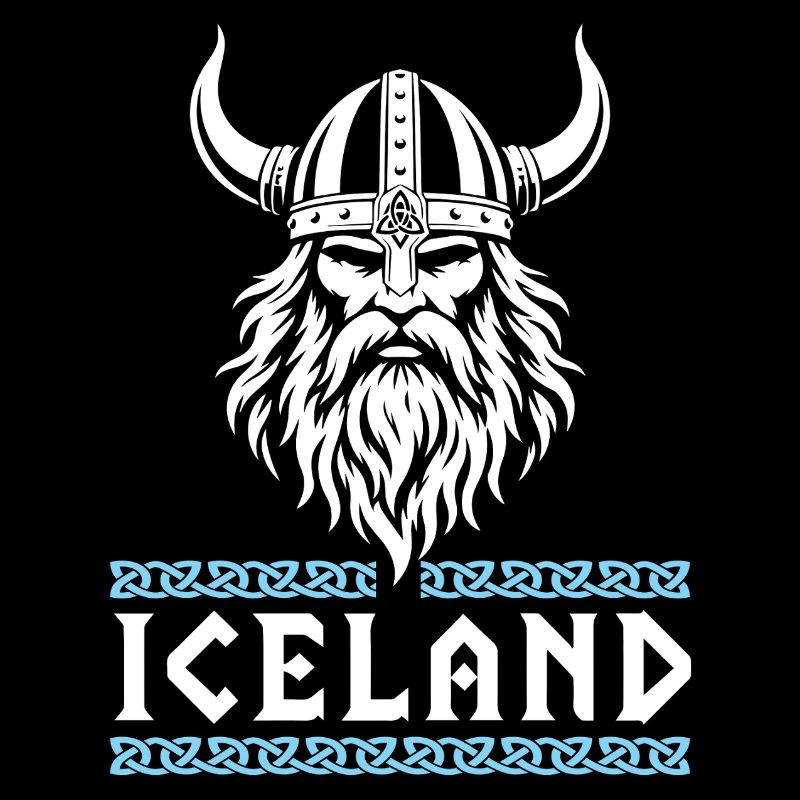 Insel-Wikinger-Nordhelm Odin-Design