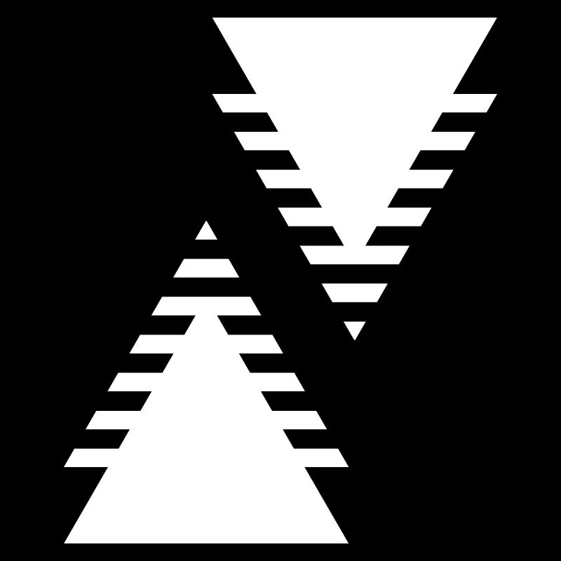 geometric triangles design