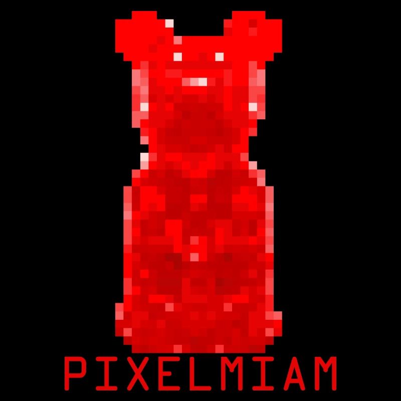pixel nounours