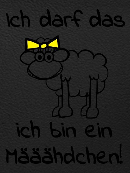 Ein Schaf - Mädchen