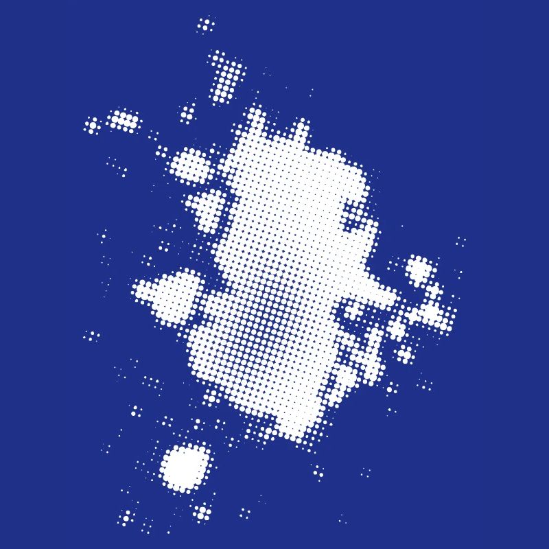 Flash, Punktehintergrund asymmetrisch | rasterized
