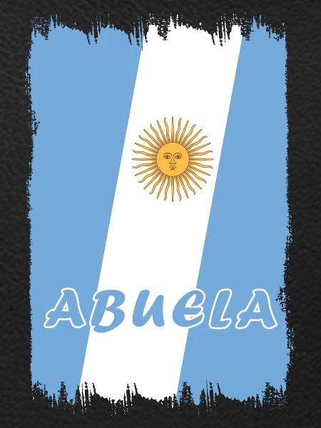 Argentinien Großmutter Design