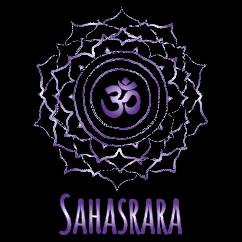 Mandala Om Sahasrara Lila Design