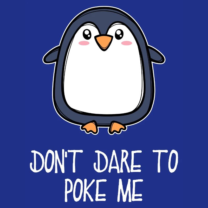 Antarktis Tier süß Pinguin Seevogel Statement