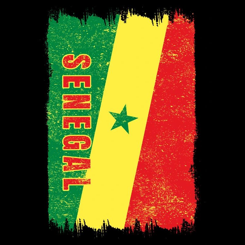 Senegal Flagge