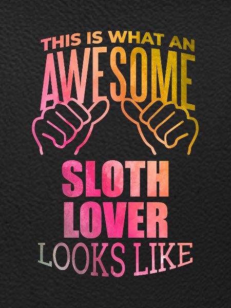 Sloth Sloth Sloth