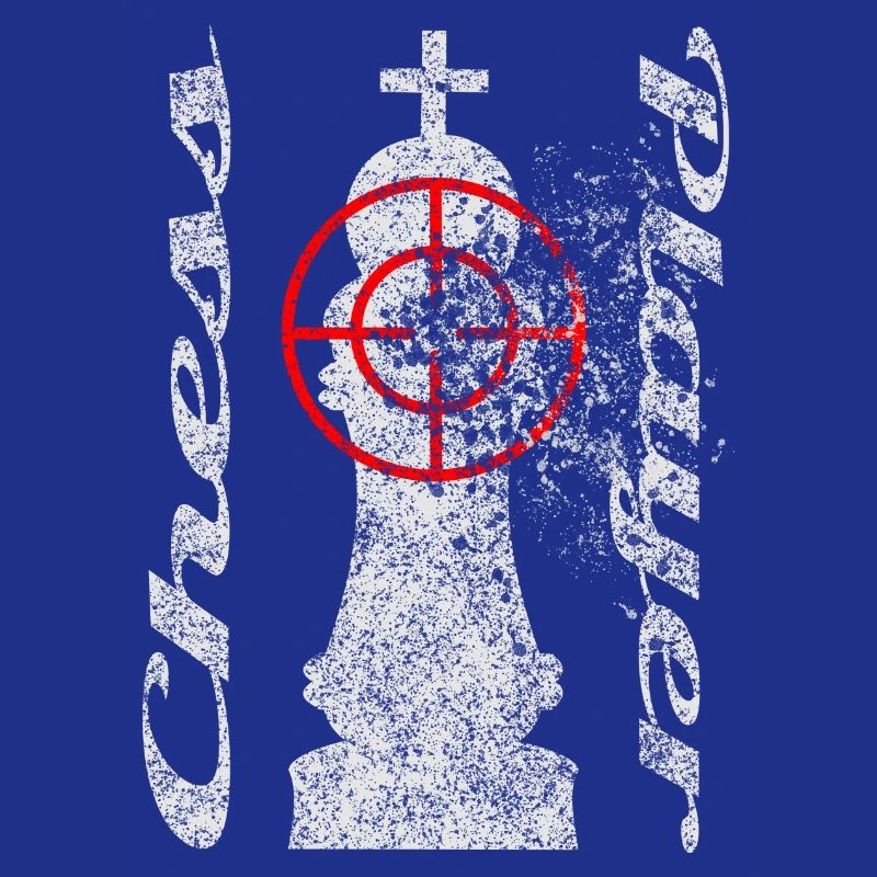 Motif d’échecs avec réticule