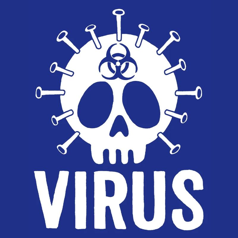 Virus skull