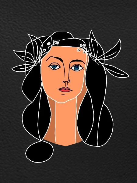 Gesicht der Frau