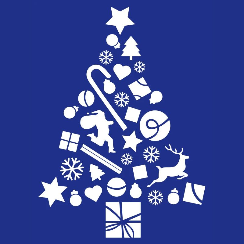 Decorated Christmas tree