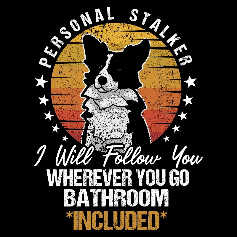 Funny Border Collie Herding Dog Design No space