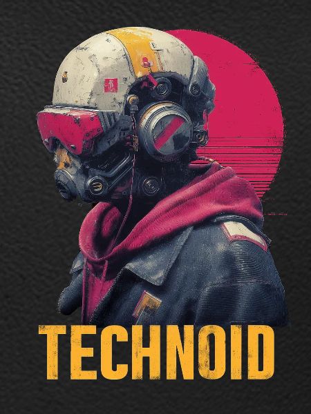 Casque Néon Technoïde