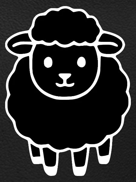 schwarzes Schaf
