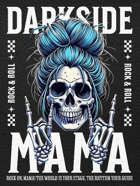 Darkside Mama Skull