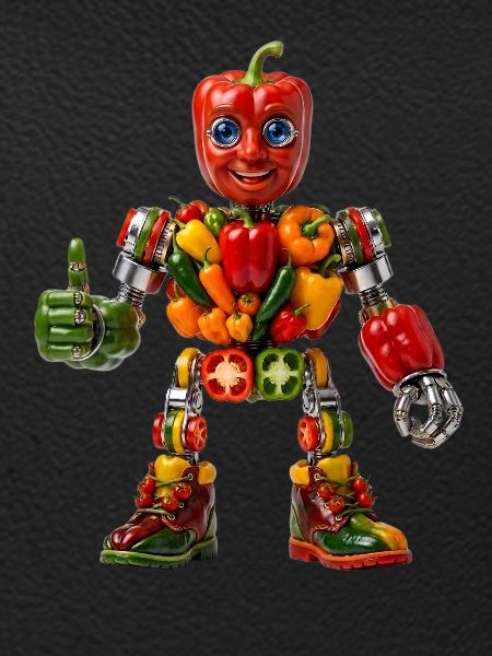 Pepper Bot Veggie Power