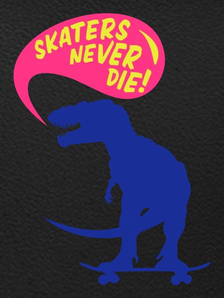 t-rex skater