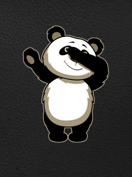 Panda Dab Funny