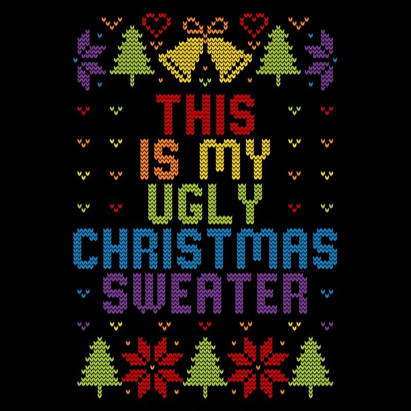 Ugly Christmas Sweater Rainbow