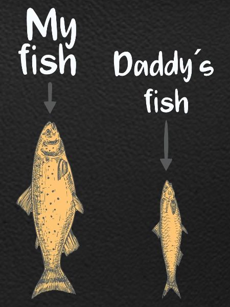 My fish, Daddy's fish