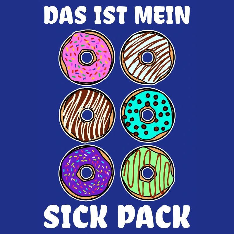 Lecker Naschen Donut Süßigkeiten Statement