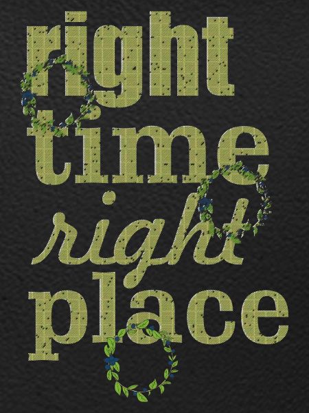 right time