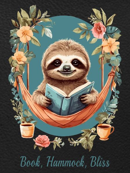 Book, Hammock, Bliss
