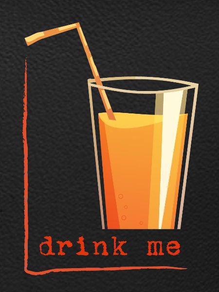 drink me in a frame