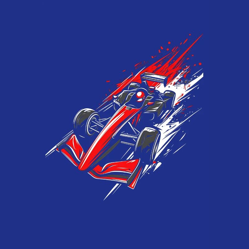 Formula Racing Car | High-Speed Racing artwork