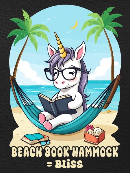 Einhorn mit Buch