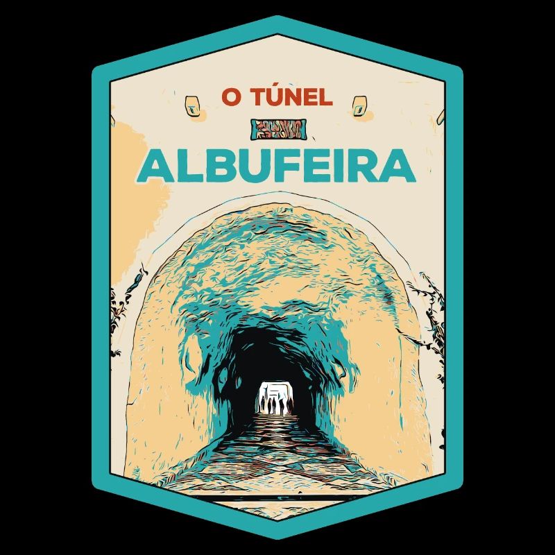 Illustration du Tunnel vers la plage d'Albufeira