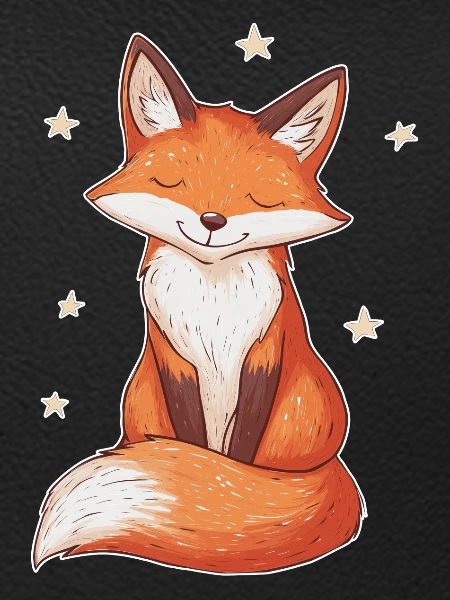 Fuchs und Sterne