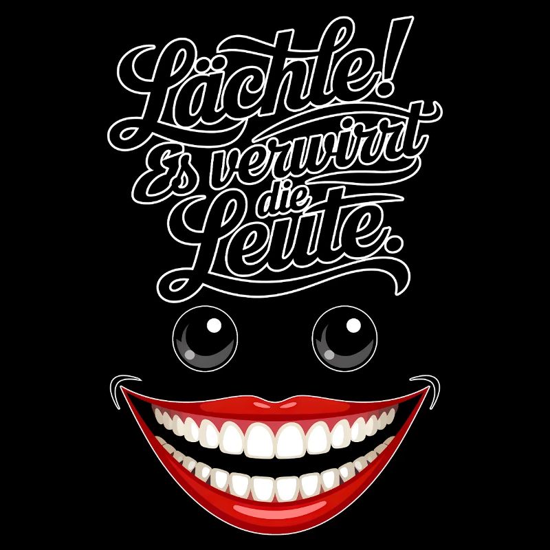 Immer lächeln