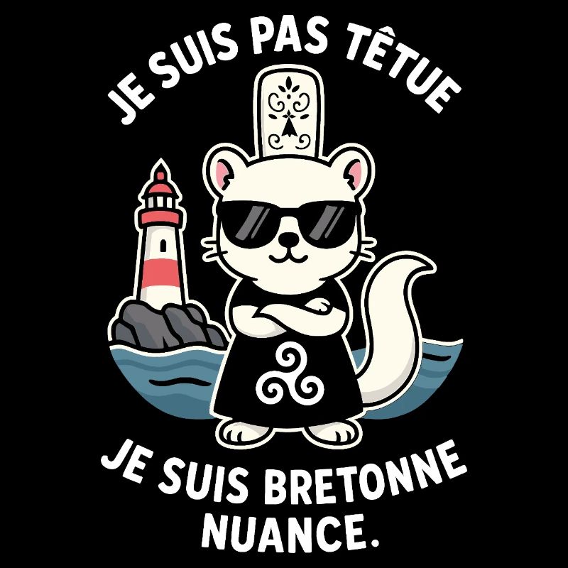 I'm not stubborn hermine bretonne humor brittany