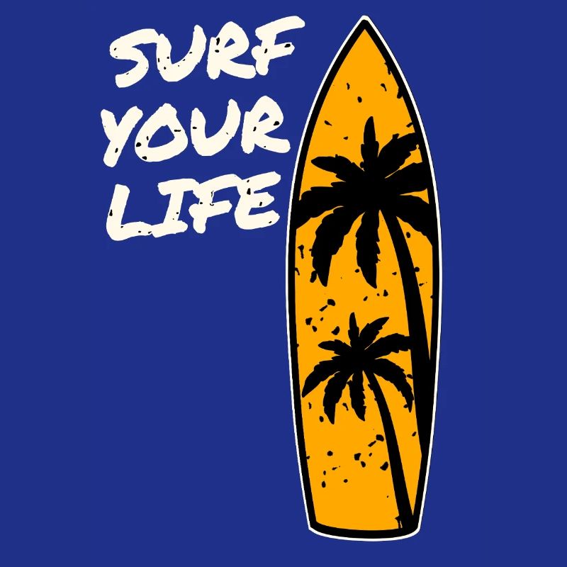 Devise de la vie de surfeur