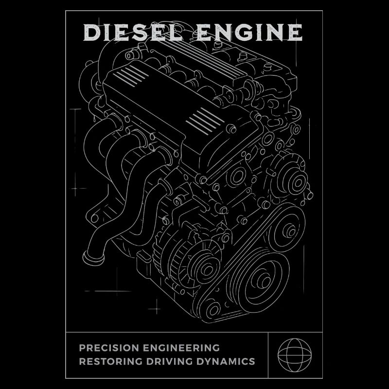 Diesel Engine Blueprint