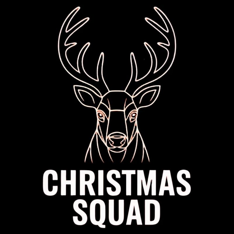 Neon Deer Squad Noël