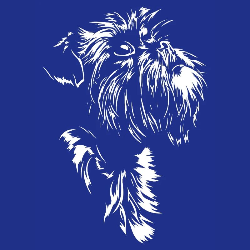 Belgian Dwarf Griffon Silhouette Dog Wilsigns