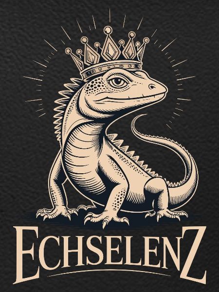 Echselenz Lustige Echse